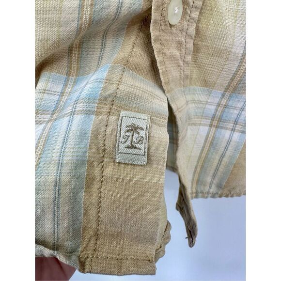 Tommy Bahama men’s size L long sleeve Button down shirt Tencel - Picture 4 of 15